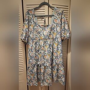Floral Badydoll Dress